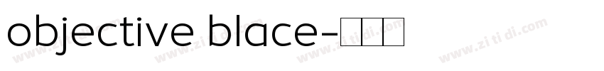 objective blace字体转换